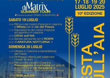 A BOLLENGO LA FESTA SULL’AIA