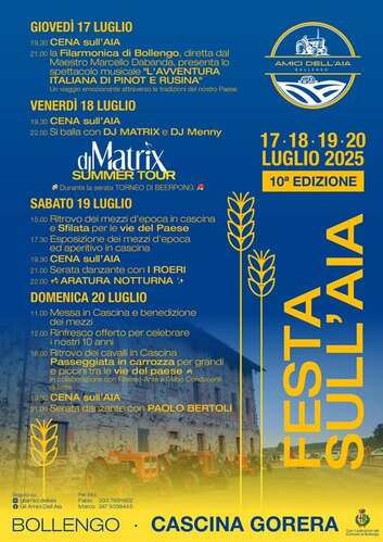 Festa sull'Aia 2025