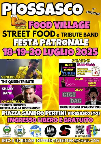 Food Village 2025 a Piossasco