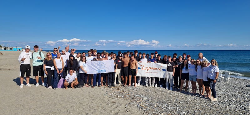 Lapnea ad Albenga con il Fermi Galilei